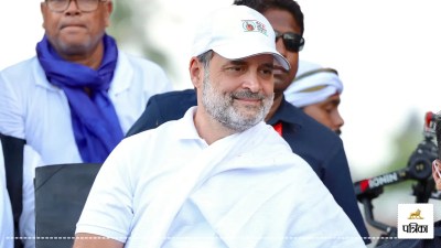 rahul gandhi fatehpur visit security lapse escort car breakdown