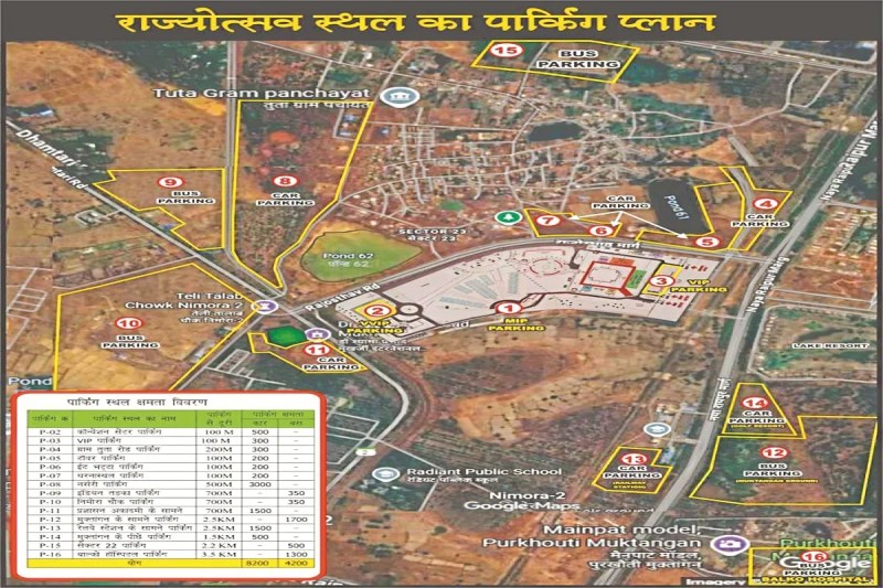 CG News: राज्योत्सव में प्रदेशभर से आने वाले वाहनों के लिए प्रशासन ने की व्यवस्था, आयोजन स्थल पर पार्क होंगी 8200 कारें व 4200 बसें
