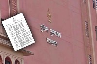 reshuffle in Rajasthan Police