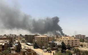RSF drone strike