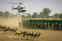 Blackbuck and Nilgai caught
