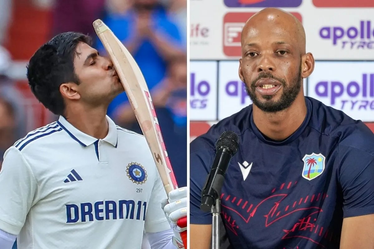 Shubman Gill and Roston chase