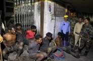 Thieves entered in coal mine