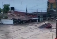 Torrential rains in Mexico