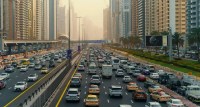 Traffic in Dubai