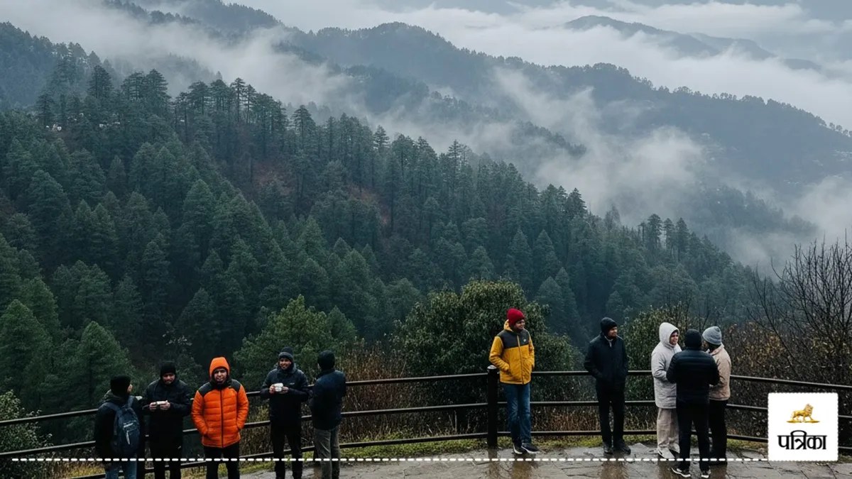 uttarakhand weather update rain snowfall forecast 23 october 2025