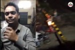 नशे में रेलवे फाटक बंद कर सोता रहा गेटमैन (फोटो सोर्स-- पत्रिका)