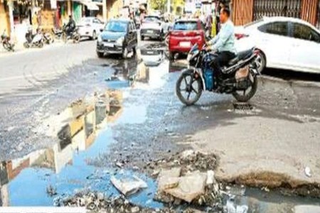 Drains clogged, roads covered in filth, sanitation system in shambles