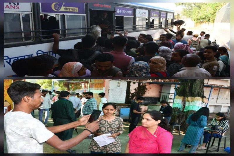 VDO recruitment exam, 87.50 percent candidates participated