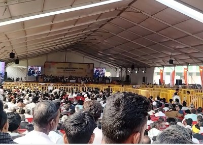 सागर जिले के बंडा में सांदीपनी विद्यालय का लोकार्पण करने पहुंचे सीएम डॉ. मोहन यादव