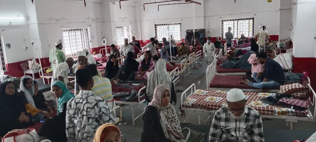 बुरहानपुर में डायरिया का कहर, एक महिला की मौत, 50 मरीज अस्पताल में भर्ती
