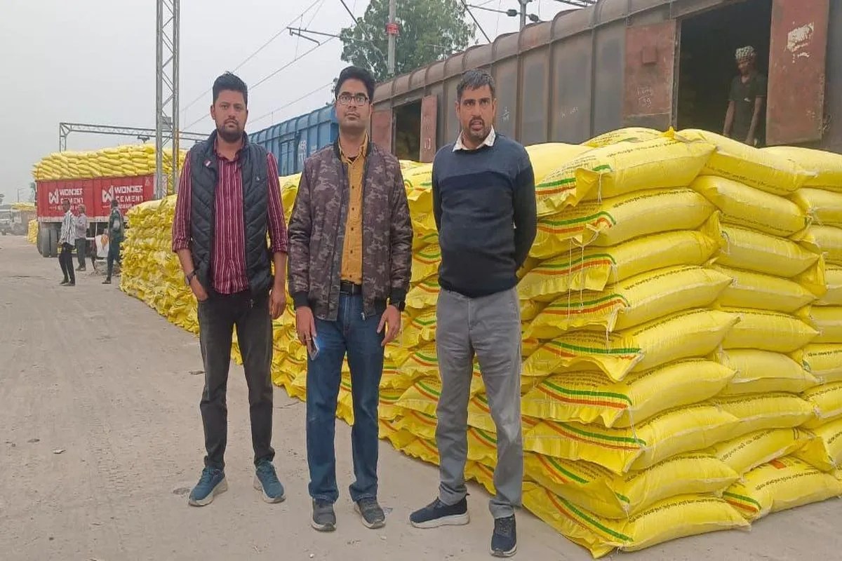 Bhilwara district received 1,600 tons of urea fertilizer