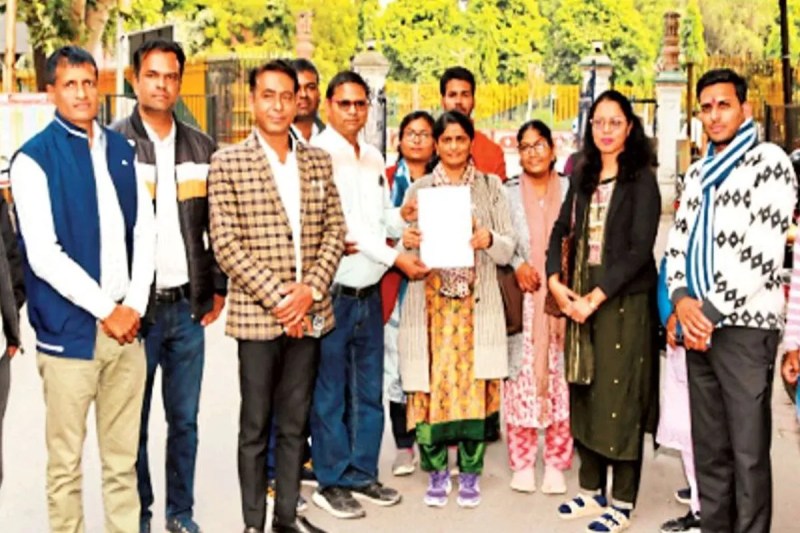 Assistant professors are angry over the removal of guest faculty.