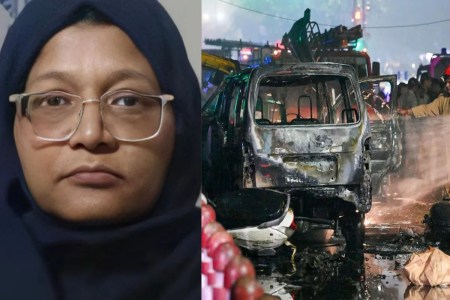 डॉ. शाहीन की गिरफ्तारी के बाद बढ़ी हलचल, पिता बोले डेढ़ साल से संपर्क में नहीं थी बेटी (फोटो सोर्स : News Whatsapp Group )