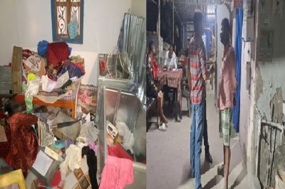 10 लाख के जेवरात और नकदी लूटी (photo source- Patrika)