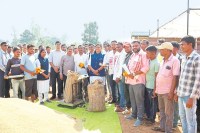 धान खरीदी महापर्व का शुभारंभ (photo source- Patrika)