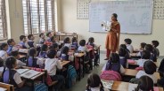 छत्तीसगढ़ में शिक्षा व्यवस्था में सुधार, 20 विद्यार्थियों पर एक शिक्षक, रिक्त पदों की संख्या बढ़ रही...(photo-patrika)