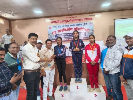 राज्य स्तरीय रोड साइकिलिंग प्रतियोगिता का भारी उत्साह के साथ समापन