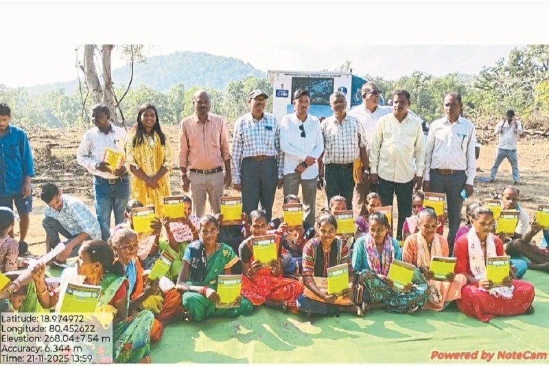 30 साल बाद कांडलापर्ती में लगा समाधान शिविर (photo source- Patrika)