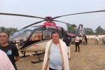 Helicopter makes emergency landing in Katni