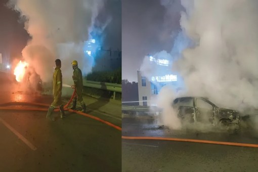 बुद्धेश्वर विहार के पास बड़ा हादसा टला, फायर ब्रिगेड ने समय पर पाया काबू (फोटो सोर्स : Police Whatsapp News Group )