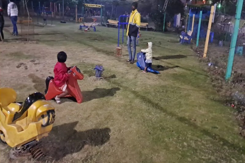 Problem at Kymore Open Gym Park