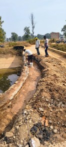 पत्रिका में खबर प्रकाशन के बाद जागे जिम्मेदार, शुरु किया मरम्तीकरण