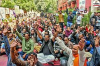 Jaipur sanitation workers strike