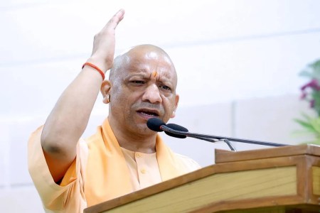 योगी बोले- ‘पप्पू, टप्पू और अप्पू’ महागठबंधन के तीन बंदर, इन्हें न सच दिखाई देता है, न सुनाई देता है (फोटो सोर्स : Whatsapp Group)