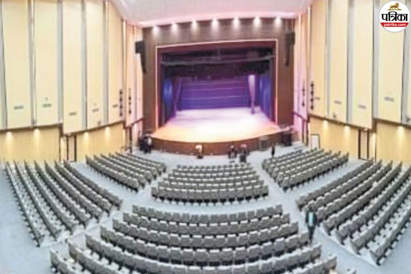 modern convention center will be built in Salumbar