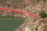 closed open cast mine accident illegal coal mining chhindwara 4 injured mp news