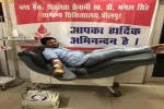 रक्तवीरों का दान...बचाए मासूम मरीजों की जान Donation by blood donors... saving the lives of innocent patients