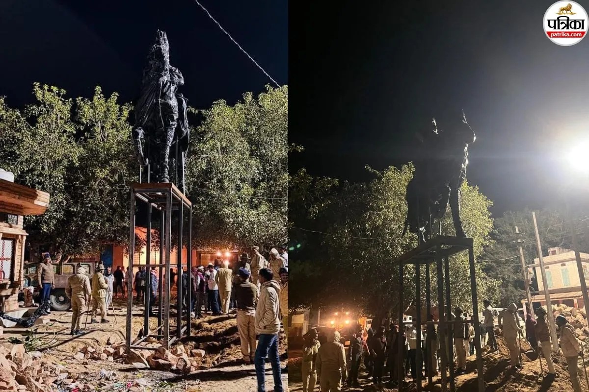 Nagaur Maharaja Surajmal statue