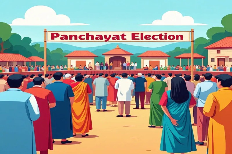 अप्रैल से जुलाई के बीच होंगे पंचायत चुनाव: 75 करोड़ बैलेट पेपर की छपाई शुरू, उम्मीदवारों का चुनाव खर्च दोगुना (फोटो सोर्स : AI)