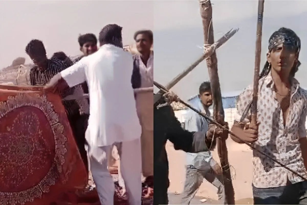 Rajasthan Jaisalmer Villagers assaulted during sit in protest outside solar firm