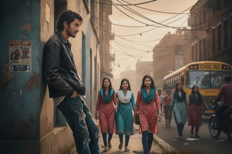 A minor girl has stopped going to school due to trouble caused by a mischievous youth