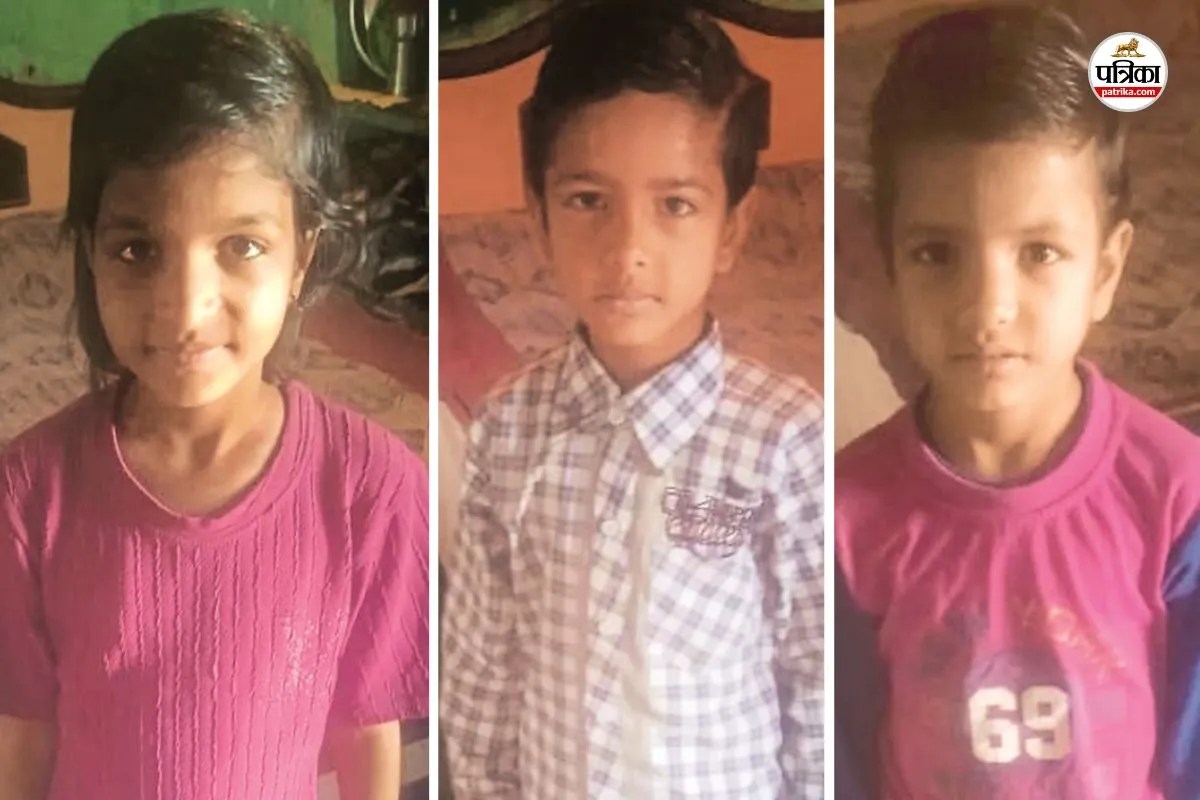 Father death mother missing these three helpless children are in a pitiable state read this emotional story Alwar