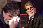 Amitabh Bachchan emotional