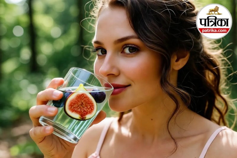 fig water benefits for skin, fig water for glowing skin, anjeer water for skin,