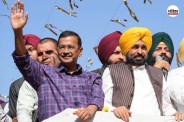AAP प्रत्याशी हरमीत सिंह संधू के समर्थन में केजरीवाल ने किया प्रचार