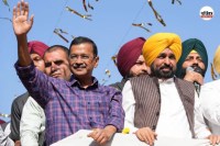 AAP प्रत्याशी हरमीत सिंह संधू के समर्थन में केजरीवाल ने किया प्रचार