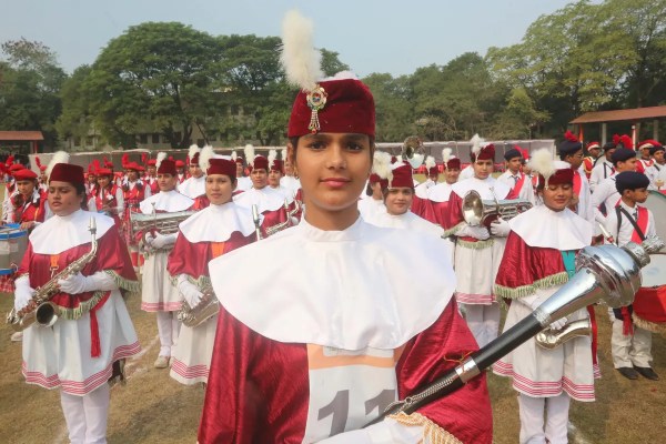 School Students baind Compition 