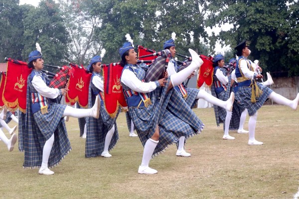 School Students baind Compition 