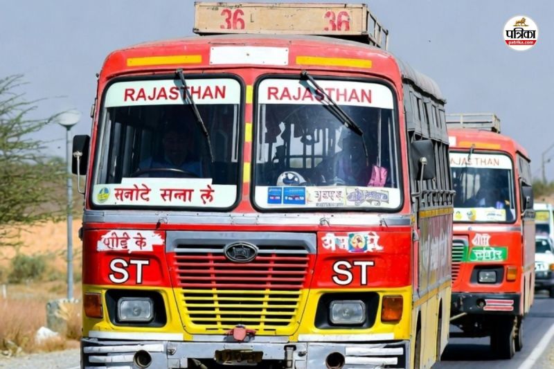 Rajasthan same number operating Two buses one in RGT and other in Sanchore