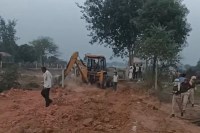 Bhandarej Paplaj Mata road