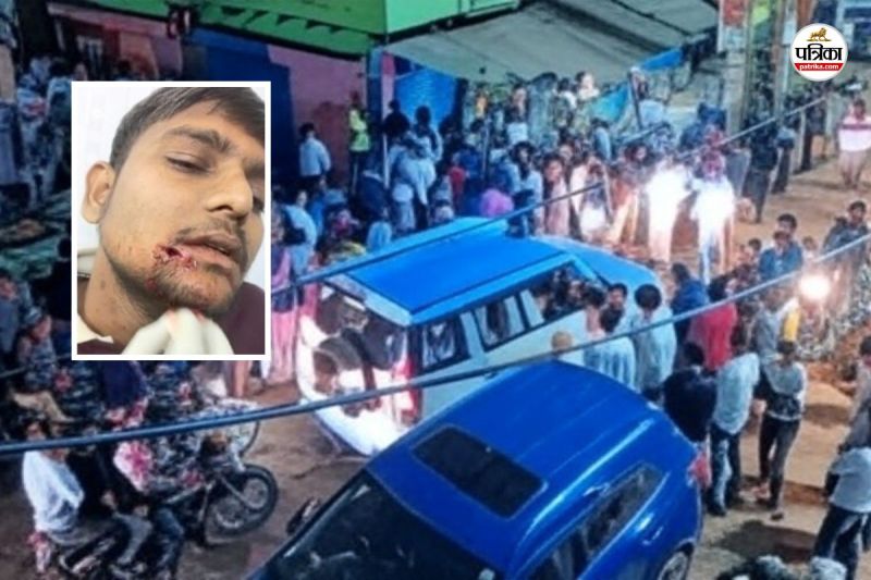 Bharatpur Criminals fearless robbery intention jewelers firing young man injuring terrifying residents