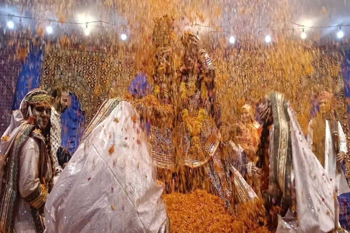 बृज की होली के साथ रासलीला का समापन