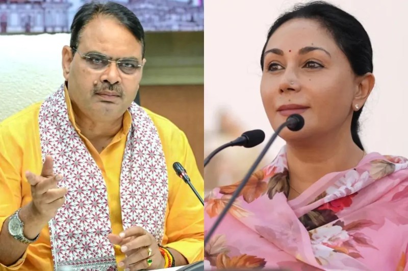 CM-Bhajanlal-Sharma-and-Diya-Kumari