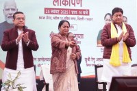 CM Rekha Gupta inaugurated 70 Arogya Mandir in Delhi attacked Congress and AAP