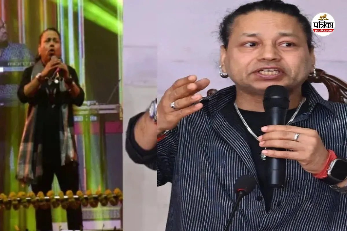 मैं व्याकुल हूं, विह्वल हूं… मुझे और कैलाश खेर खड़े करने हैं”- गायक कैलाश खेर का विशेष संवाद राज्योत्सव मंच से(photo-patrika)